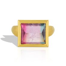 Load image into Gallery viewer, Small Mirror Ring - Pink & Blue
