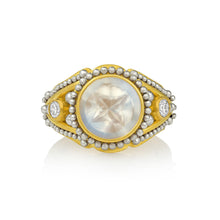 Load image into Gallery viewer, Moonstone Signet Ring