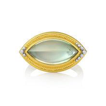 Load image into Gallery viewer, Bi-Color Green Tourmaline Nerrena Ring