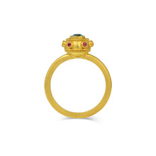 Load image into Gallery viewer, Mini Blue Zircon Spinel Orb Ring