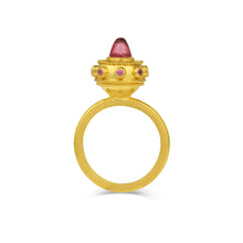 Load image into Gallery viewer, Pink Tourmaline Grape Garnet Orb