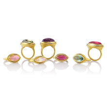 Load image into Gallery viewer, Blue Green Tourmaline Nerrena Ring