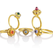 Load image into Gallery viewer, Pink Tourmaline Grape Garnet Orb