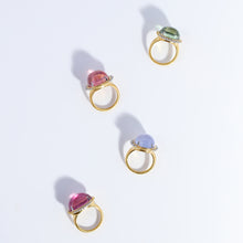 Load image into Gallery viewer, Chalcedony On the Edges Ring