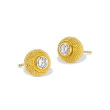 Load image into Gallery viewer, Diamond Velvet Cushion Studs
