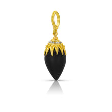 Load image into Gallery viewer, Black Onyx Spider Charm