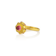 Load image into Gallery viewer, Pink Tourmaline Grape Garnet Orb
