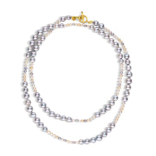 Load image into Gallery viewer, Akoya Pearl Opera Necklace