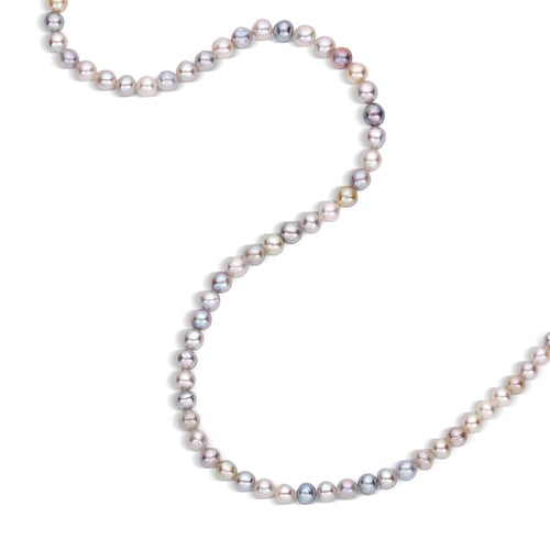 Multi-Colored Baby Akoya Pearl Layering Necklace