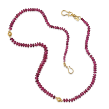 Load image into Gallery viewer, Artemis Rubellite Tourmaline Necklace