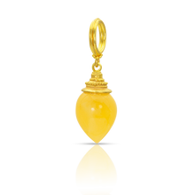 Load image into Gallery viewer, Baltic Amber Minaret charm.