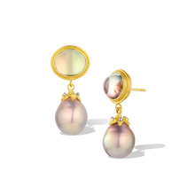 Load image into Gallery viewer, Additional view of the Bronze Pearl Drops.
