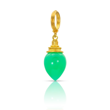Load image into Gallery viewer, Chrysoprase Minaret charm.