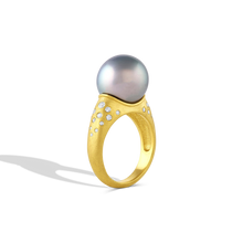 Load image into Gallery viewer, Diamond Bubble Ring