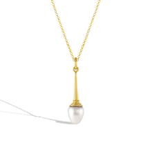 Load image into Gallery viewer, Diamond Loupe Pearl Charm