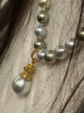 Load image into Gallery viewer, Byzantine Crown Pearl Charm