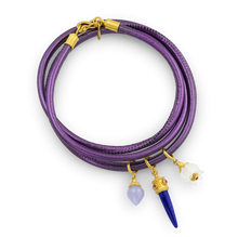 Load image into Gallery viewer, Chalcedony Minaret Charm