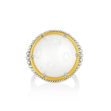 Load image into Gallery viewer, Top view of the Luna Ora ring.