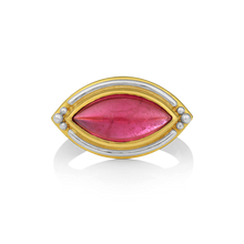 Load image into Gallery viewer, Marquise Rubellite Ring #2 - Smal