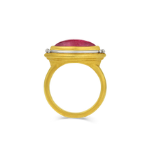 Load image into Gallery viewer, Marquise Rubellite Ring #2 - Smal
