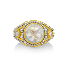 Load image into Gallery viewer, Moonstone Signet Ring