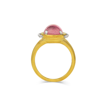 Load image into Gallery viewer, Side facing view of the Ora ring.