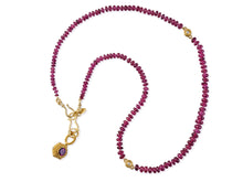 Load image into Gallery viewer, Artemis Rubellite Tourmaline Necklace