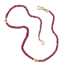 Load image into Gallery viewer, Artemis Rubellite Tourmaline Necklace