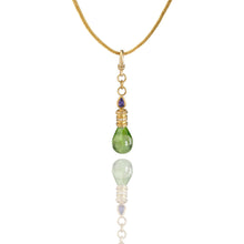 Load image into Gallery viewer, The Perfumer&#39;s Flask Peridot Charm