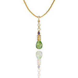 The Perfumer's Flask Peridot Charm