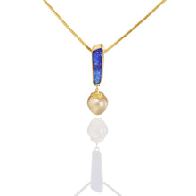 Load image into Gallery viewer, Opal Exclamation Charm