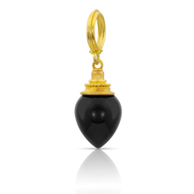 Load image into Gallery viewer, Polished Black Onyx Minaret charm.