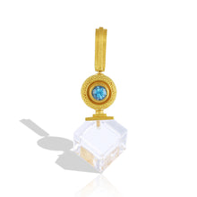 Load image into Gallery viewer, Rock Crystal Cubic Amulet
