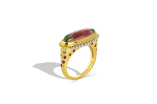 Load image into Gallery viewer, Watermelon Lozenge Ring