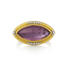 Load image into Gallery viewer, Purple Tourmaline Nerrena Ring