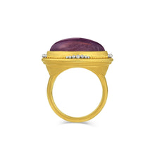 Load image into Gallery viewer, Purple Tourmaline Nerrena Ring