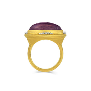 Purple Tourmaline Nerrena Ring