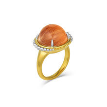 Load image into Gallery viewer, Rutilated Quartz On the Edges, On the Margins Ring