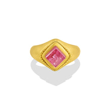 Load image into Gallery viewer, Geometria Ring #1 Pink Tourmaline