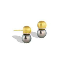 Load image into Gallery viewer, Velvet Ruff Tahitian Pearl Drops