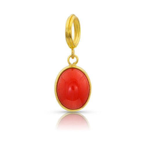 Red Coral Charm