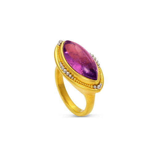 Purple Tourmaline Nerrena Ring