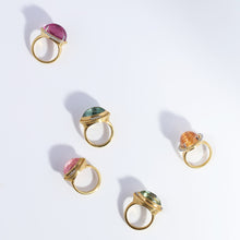 Load image into Gallery viewer, Bubble Gum Pink Tourmaline Nerrena Ring